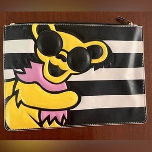 Alice Olivia clutch from their Grateful Dead collection.